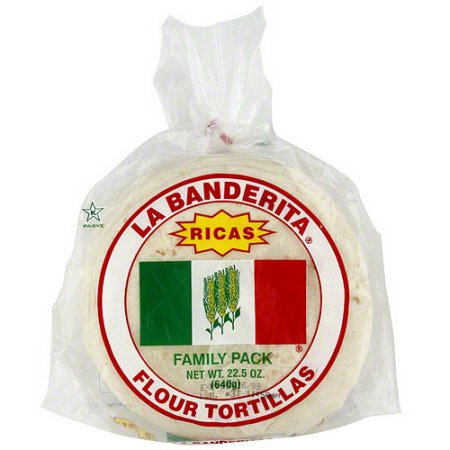 La Banderita Flour Tortillas