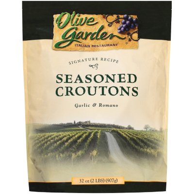 Olive Garden Seasoned Croutons - Garlic & Romano - 32 oz.