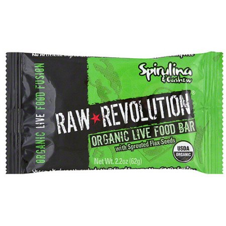 Raw Revolution Spirulina & Cashew Food Bar
