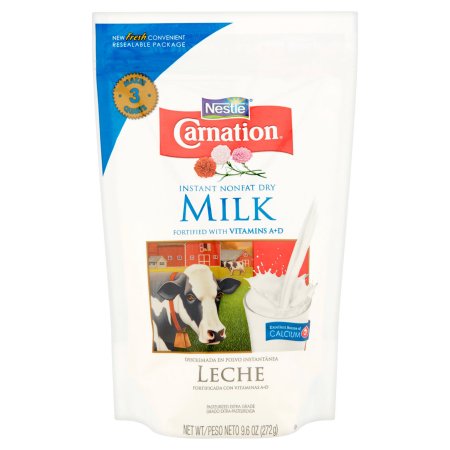 CARNATION Instant Nonfat Dry Milk 9.6 oz. Bag