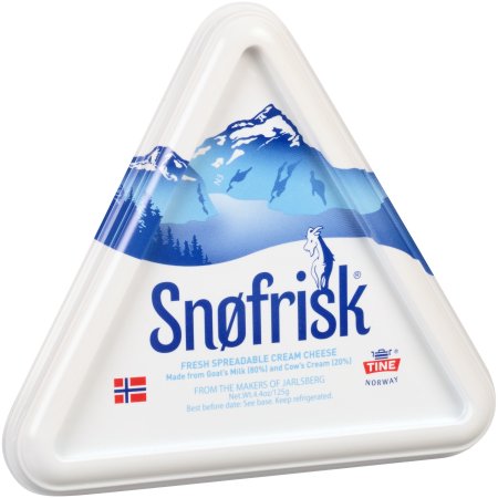 Snofrisk ® Fresh Spreadable Cream Cheese 4.4 oz.