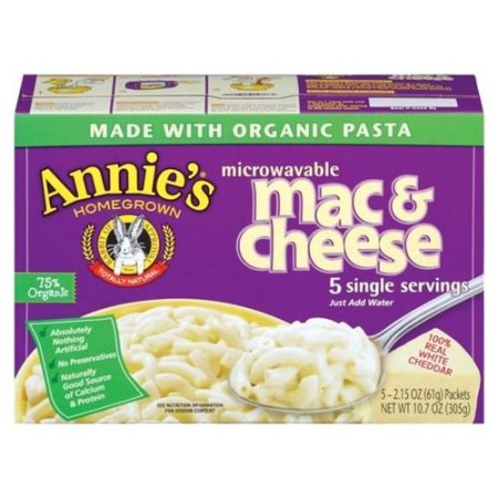 Annie's Homegrown White Cheddar Microwavable Mac & Cheese