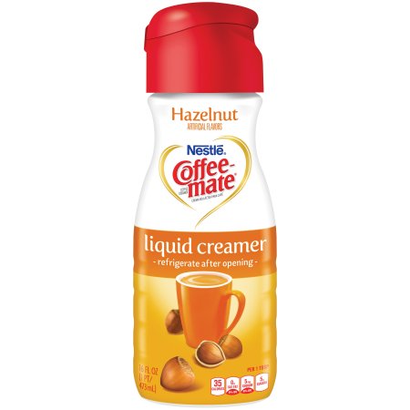 COFFEE-MATE Hazelnut Liquid Coffee Creamer 16 fl. oz. Bottle