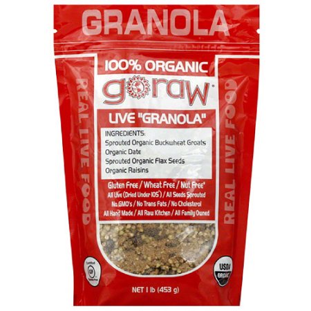 Go Raw 100% Organic Granola
