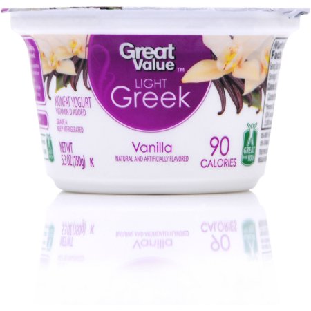 Great Value Light Greek Vanilla Nonfat Yogurt