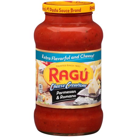 Rag o ® Cheese Creations Parmesan & Romano Sauce 24 oz. Jar