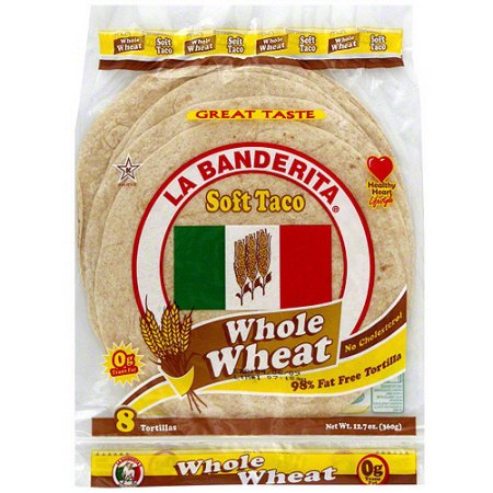 La Banderita Whole Wheat Soft Taco Tortillas