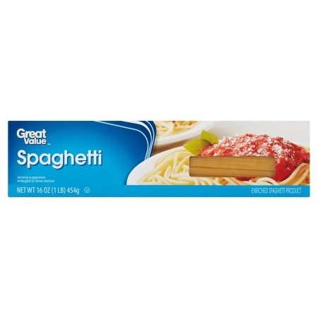 Great Value Spaghetti 16oz