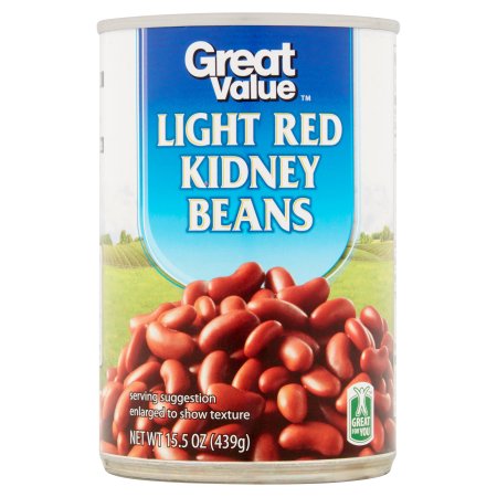 Great Value Light Red Kidney Beans 15.5 oz