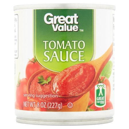 Great Value Tomato Sauce 8 oz
