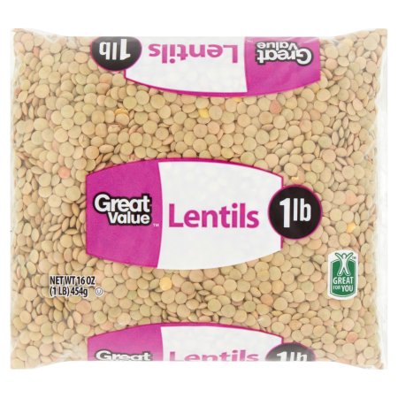 Great Value Lentils 16 oz