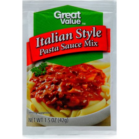 Great Value Italian Style Spaghetti Sauce Mix