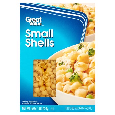 Great Value Small Shells Pasta