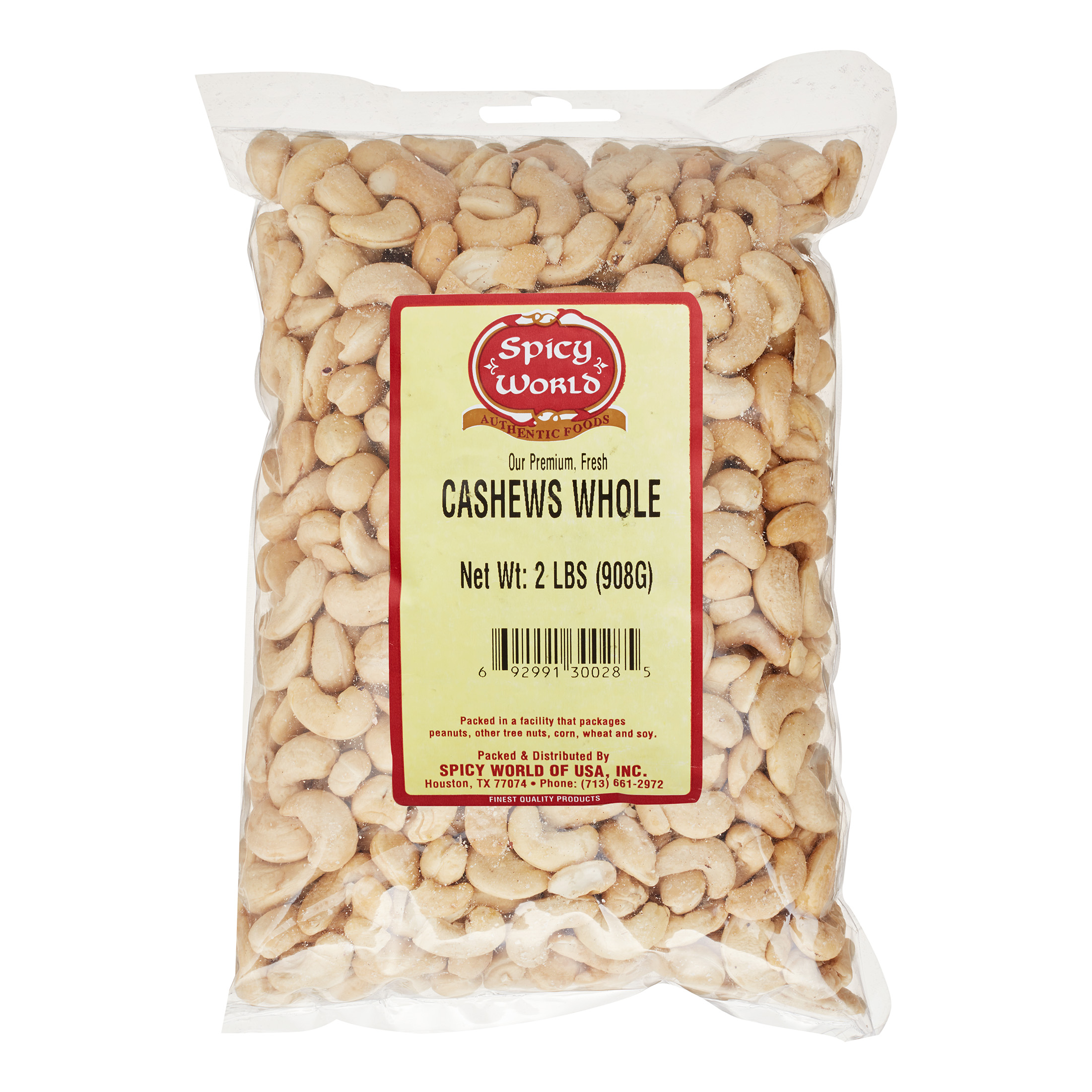 Spicy World Cashews Whole