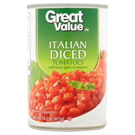 Great Value Italian Diced Tomatoes