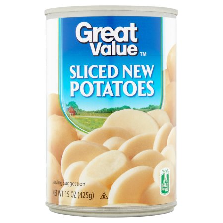 Great Value Sliced New Potatoes 15 oz