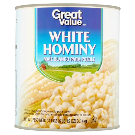 Great Value White Hominy