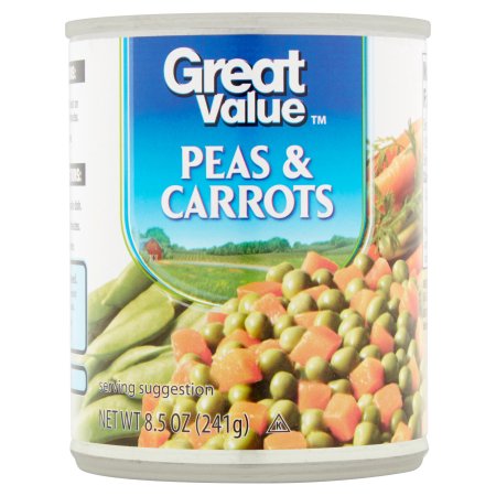 Great Value Peas & Carrots 8.5 oz