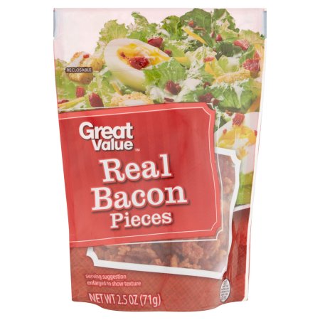 Great Value Real Bacon Pieces 2.5 oz