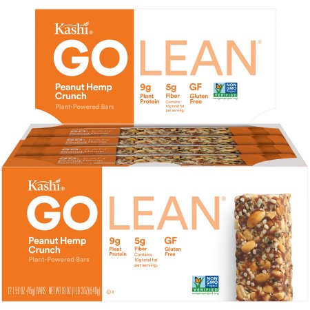 Kashi ® GoLean ® Peanut Hemp Crunch Plant-Powered Bars 12-1.59 oz. Bars