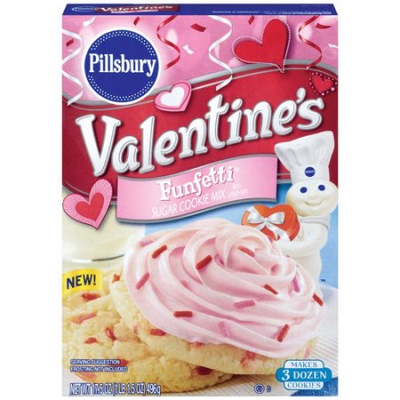 Pillsbury Valentine's Funfetti Sugar Cookie Mix