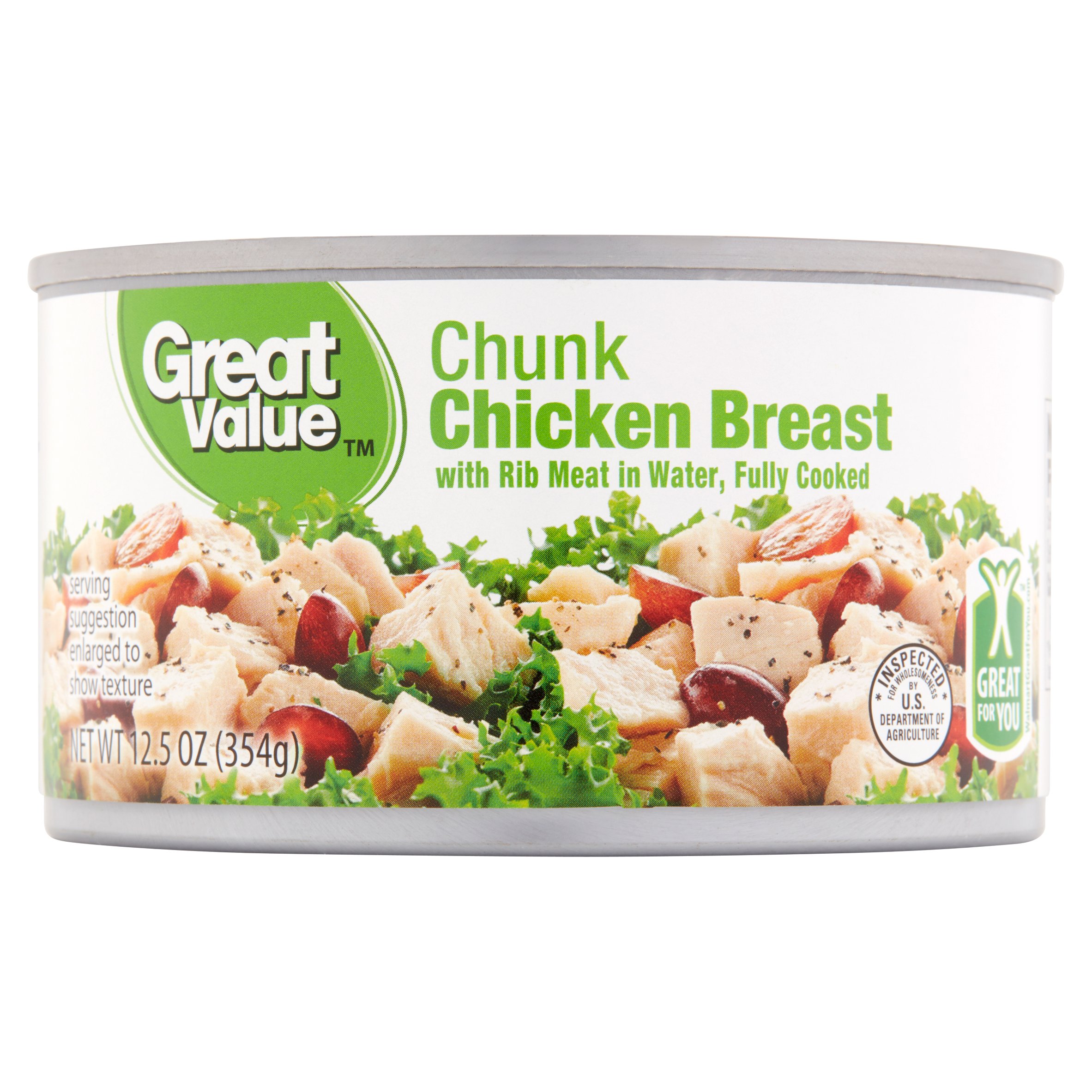 Great Value Premium Fully Cooked Chunk Chicken
