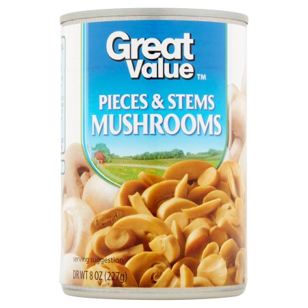 Great Value Pieces & Stems Mushrooms