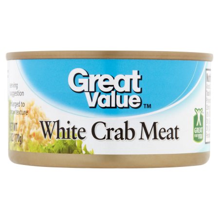 Great Value White Crab Meat 6 oz