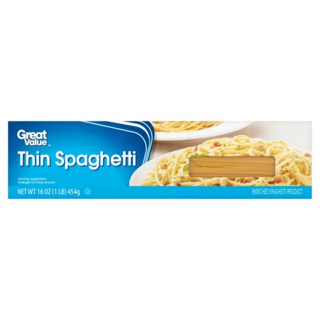 Great Value Thin Spaghetti 16oz