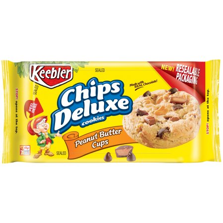 Keebler├ó ¢ Chips Deluxe ® Peanut Butter Cups Cookies 11.6 oz. Pack ...