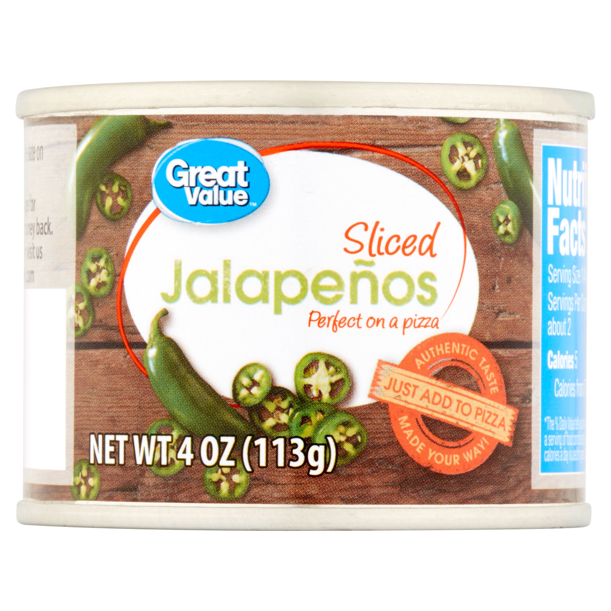 Great Value Sliced Jalape ±os
