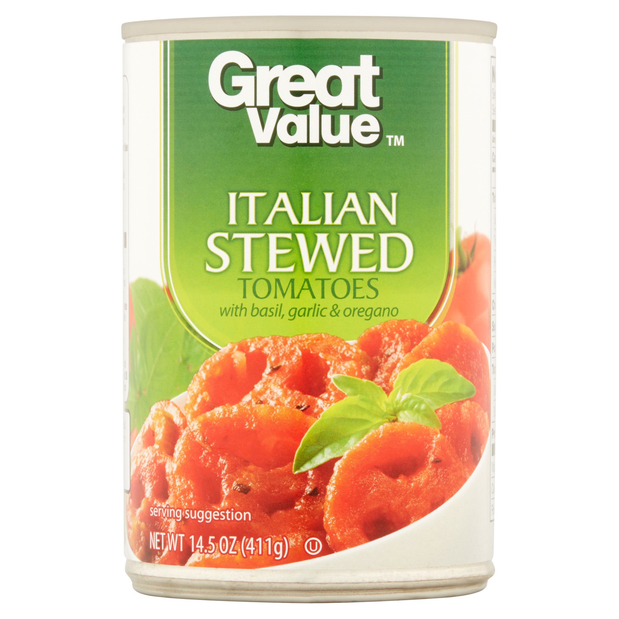 Great Value Italian Stewed Tomatoes 14.5 oz