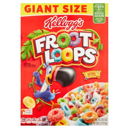 Kellogg's Froot Loops Cereal Family Size, 26 ounce ~ Moms Priority