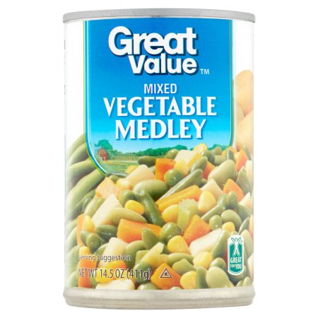 Great Value Mixed Vegetable Medley 14.5 oz
