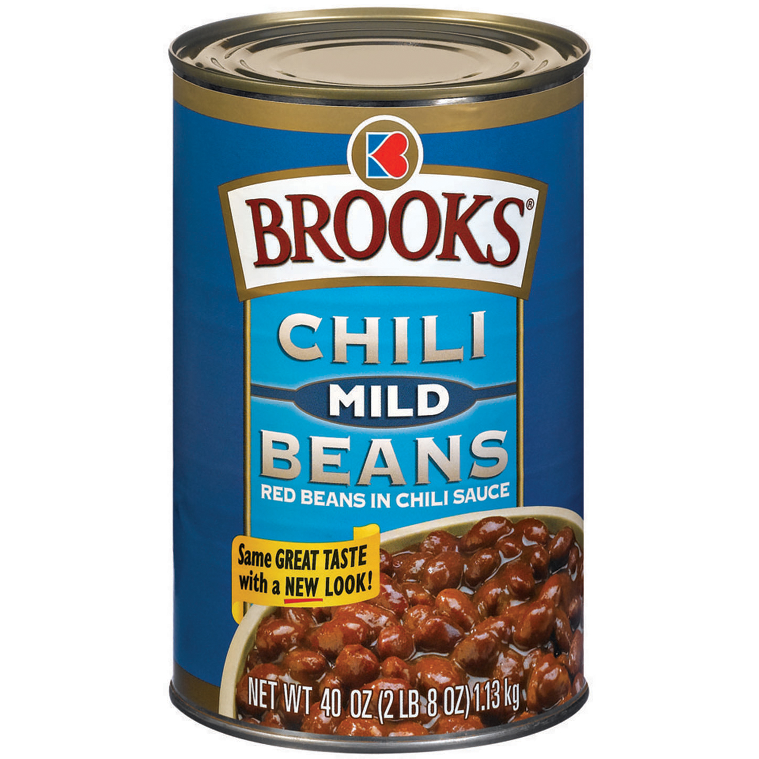 Brooks Mild Beans In Chili Sauce Chili 40 Oz Can