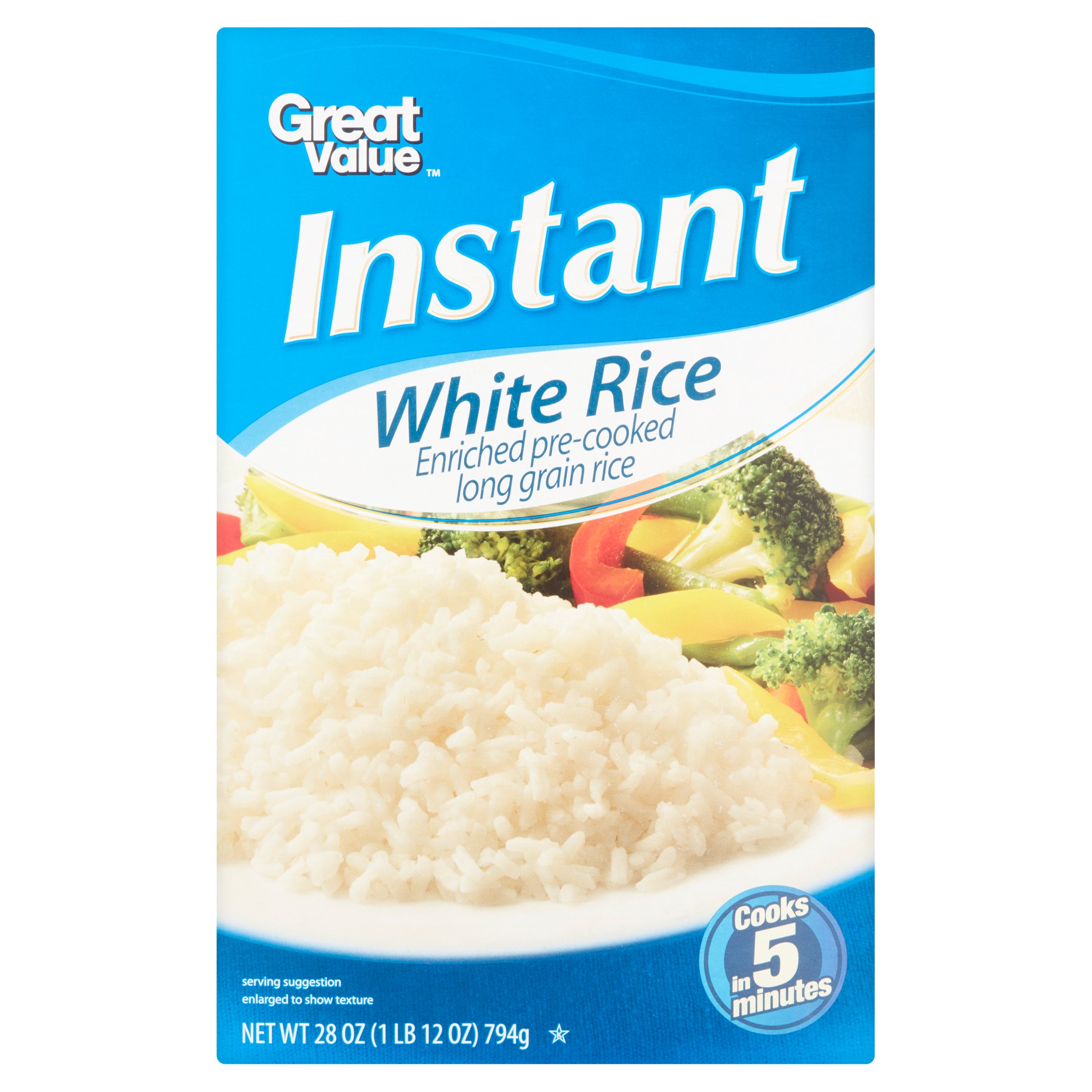 Great Value Instant White Rice