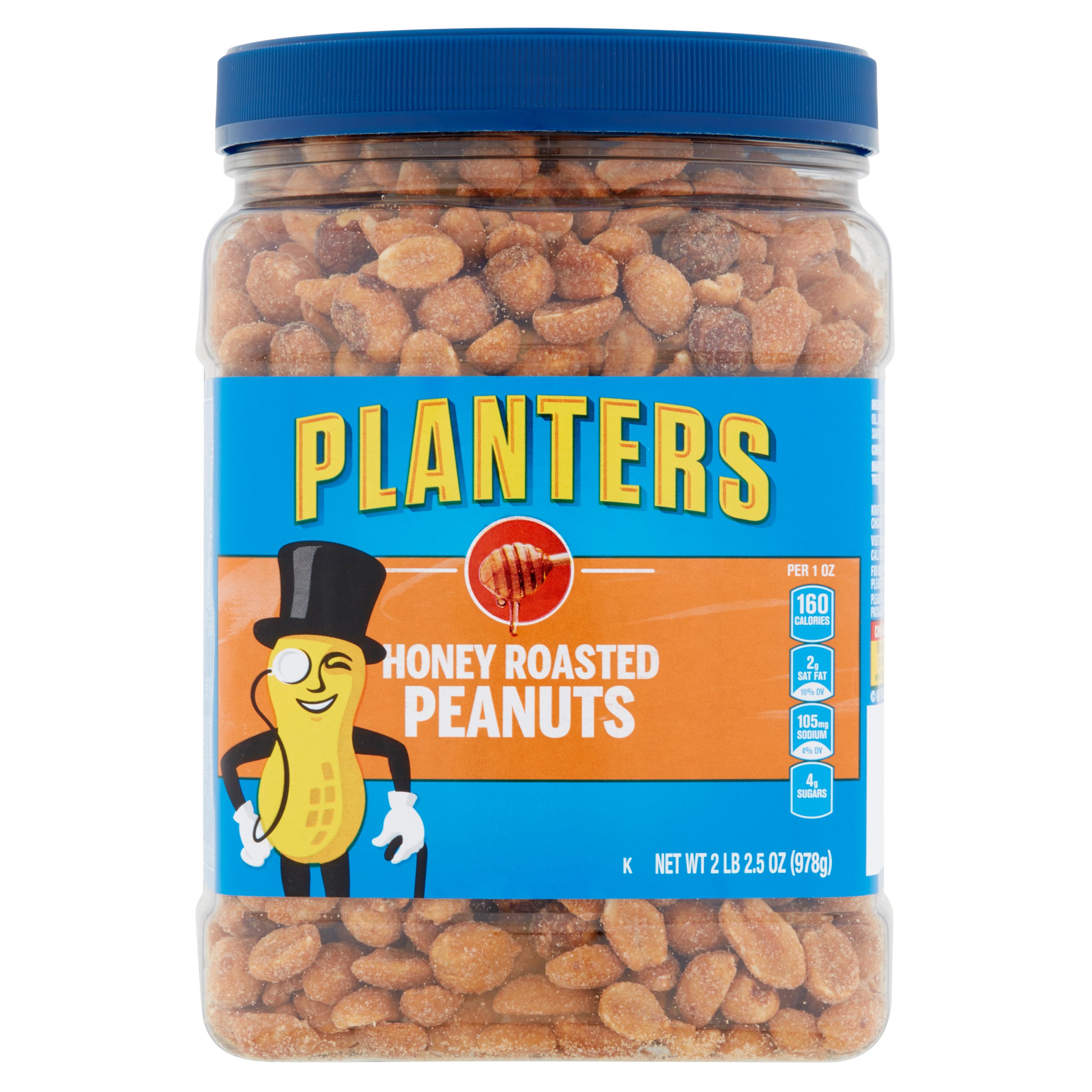 Planters Peanuts Honey Roasted, 2.5 OZ (978g) ~ Moms Priority