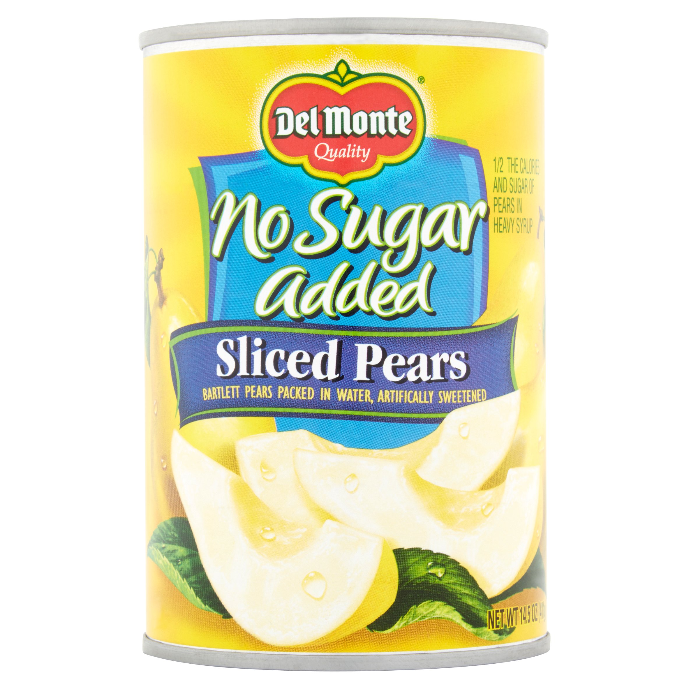 Del Monte ® No Sugar Added Sliced Bartlett Pears Packed in Water