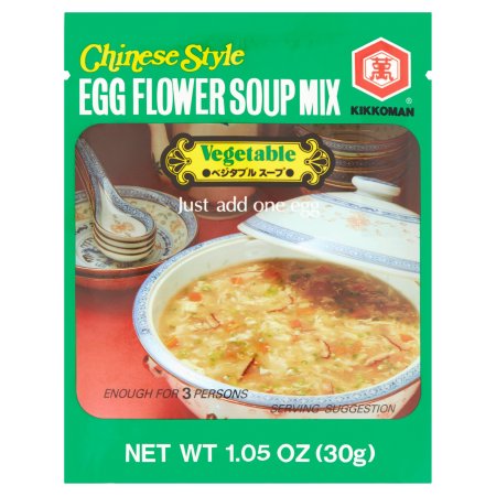 Kikkoman Chinese Style Egg Flour Mix Vegetable Soup, 1.05 oz - Moms ...