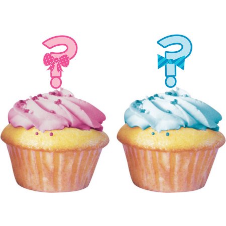 Bow or Bowtie? Cupcake Toppers
