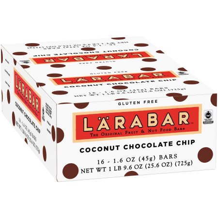 L rabar├ó ¢ Coconut Chocolate Chip Fruit & Nut Bars 16 ct Box