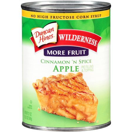 Duncan Hines ® Wilderness ® More Fruit Cinnamon 'n Spice Apple Pie Filling & Topping 21 oz. Can