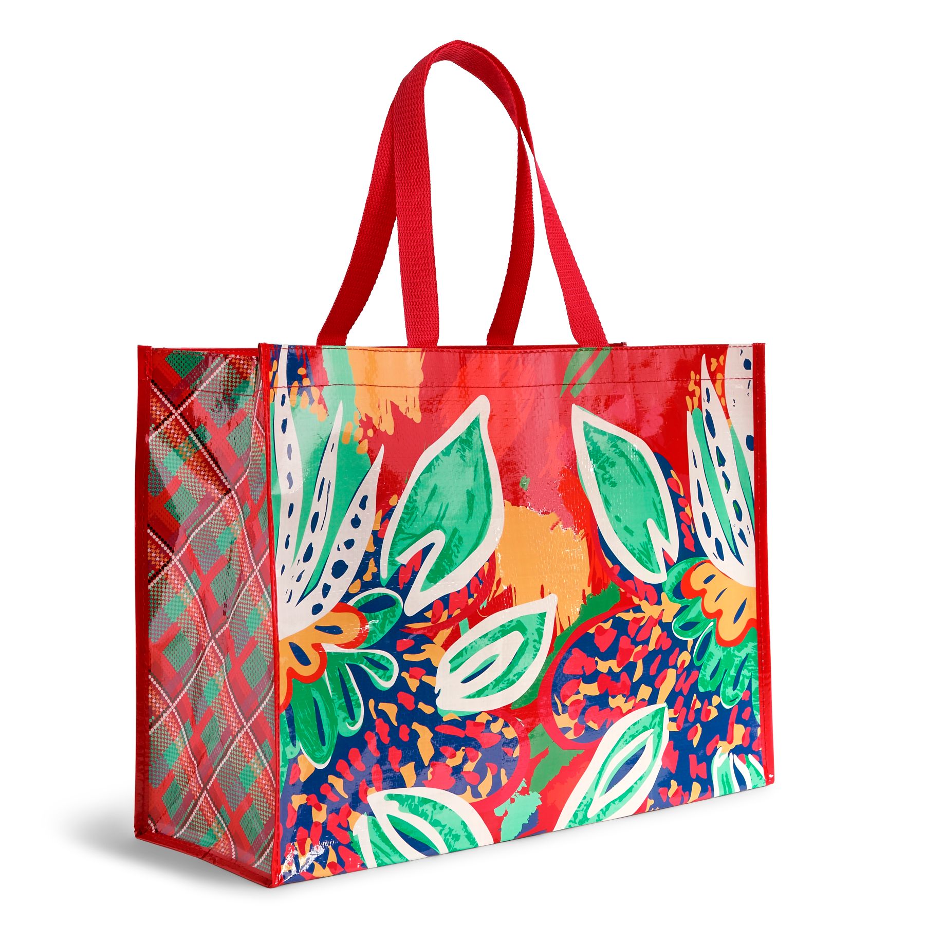 vera bradley plastic tote bag