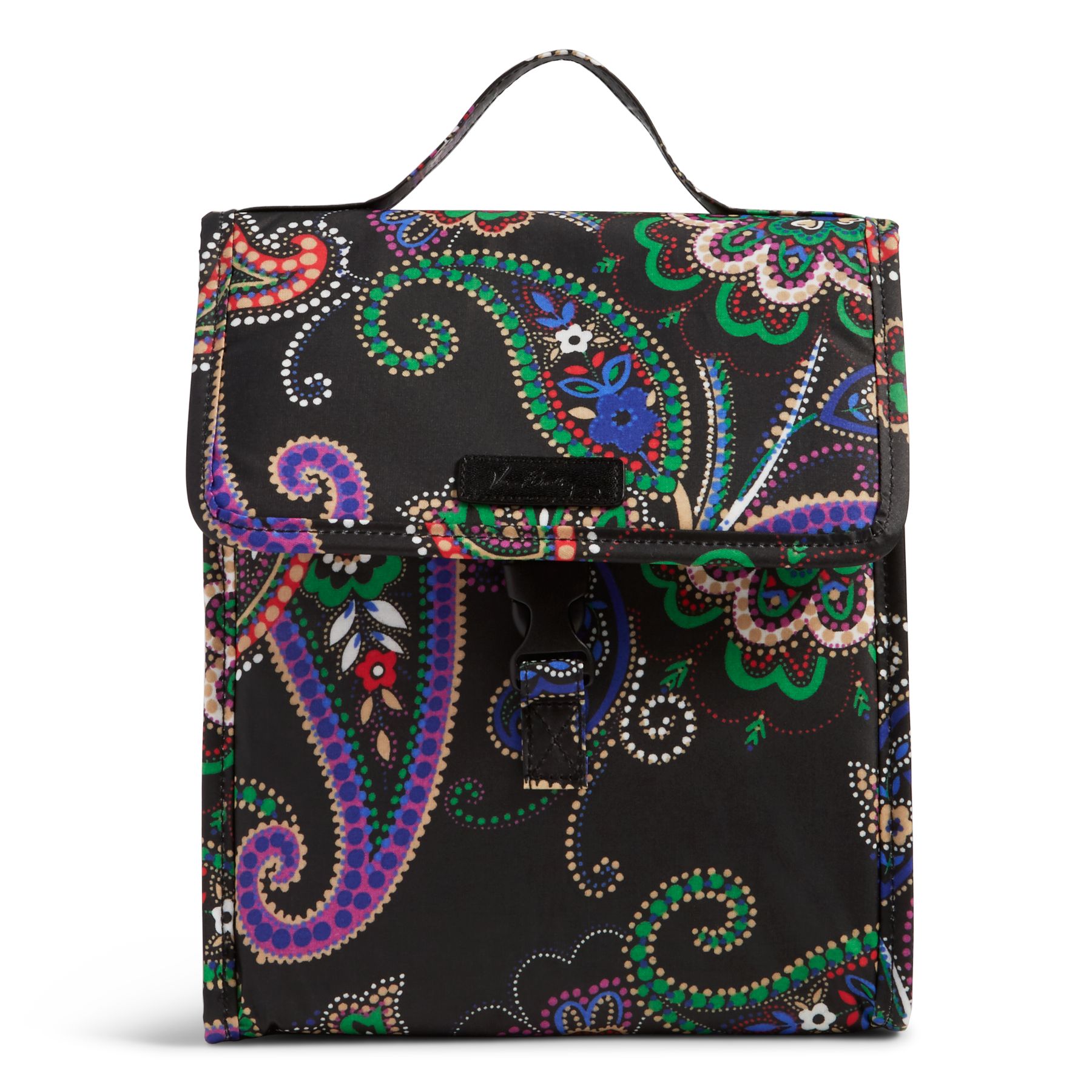 vera bradley lunch box makani paisley