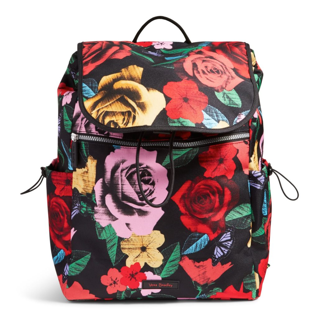 vera bradley backpack rose gold