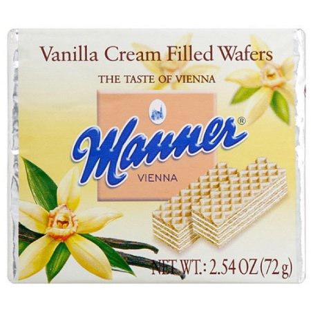 Manner Vanilla Cream Filled Wafers