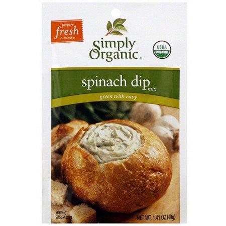 Simply Organic Spinach Dip Mix