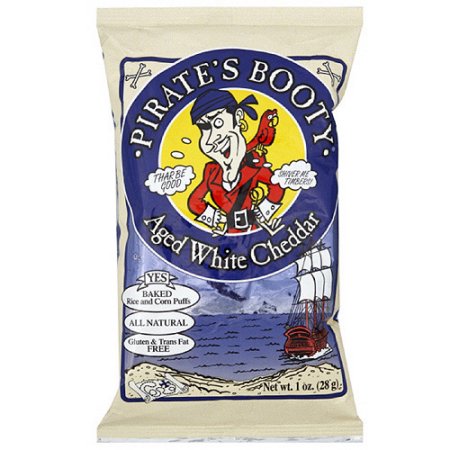Pirate's Booty Aged White Cheddar Puffs Cheese Snacks