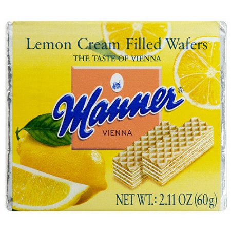 Manner Lemon Cream Filled Wafers