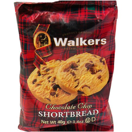 Walkers Chocolate Chip Shortbread Cookies